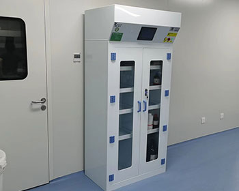 清遠某制藥公司引入蝶萊無管道凈氣型儲藥柜，提升化學品儲存安全性