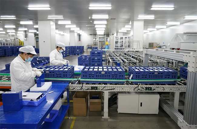 鋰電池生產